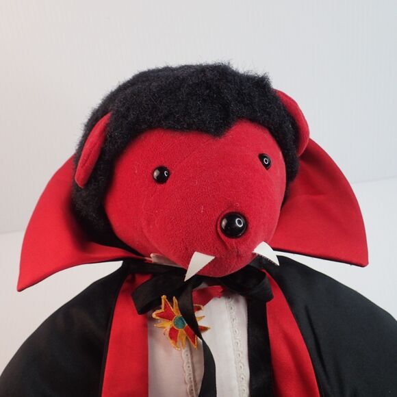 Vintage North American Bear Co VIM Very Important Monsters COUNT BEARACULA 1986 - Picture 2 of 8